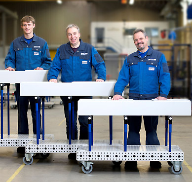 Arbeitshhen flexibel einstellbar