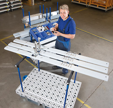 Ergonomie Montageplatz Arbeitshhen Flexibilitt