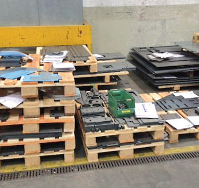 Verschwendung durch Suchaufwand in der Materialbereitstellung