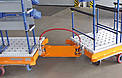E-Frame-Routenzug: hydraulische Verbindungsdeichsel
